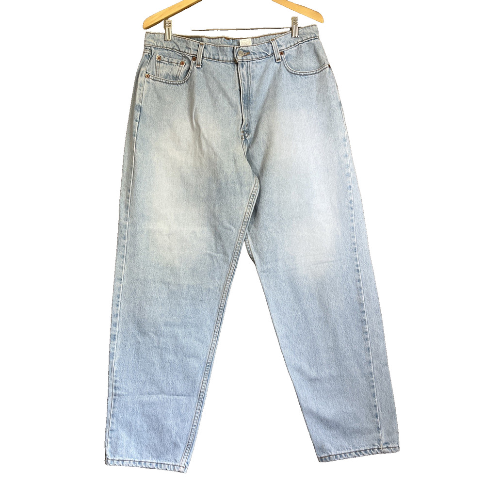 Levis 560 Jeans Women 16S Light Blue High Rise Loose Mom Baggy Fit Indie Beachy